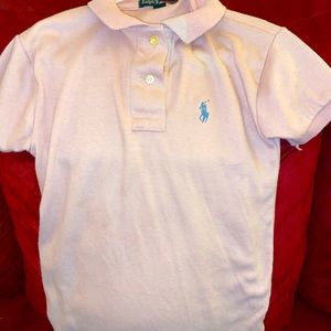 Boys 6/7 pink Ralph Lauren Polo